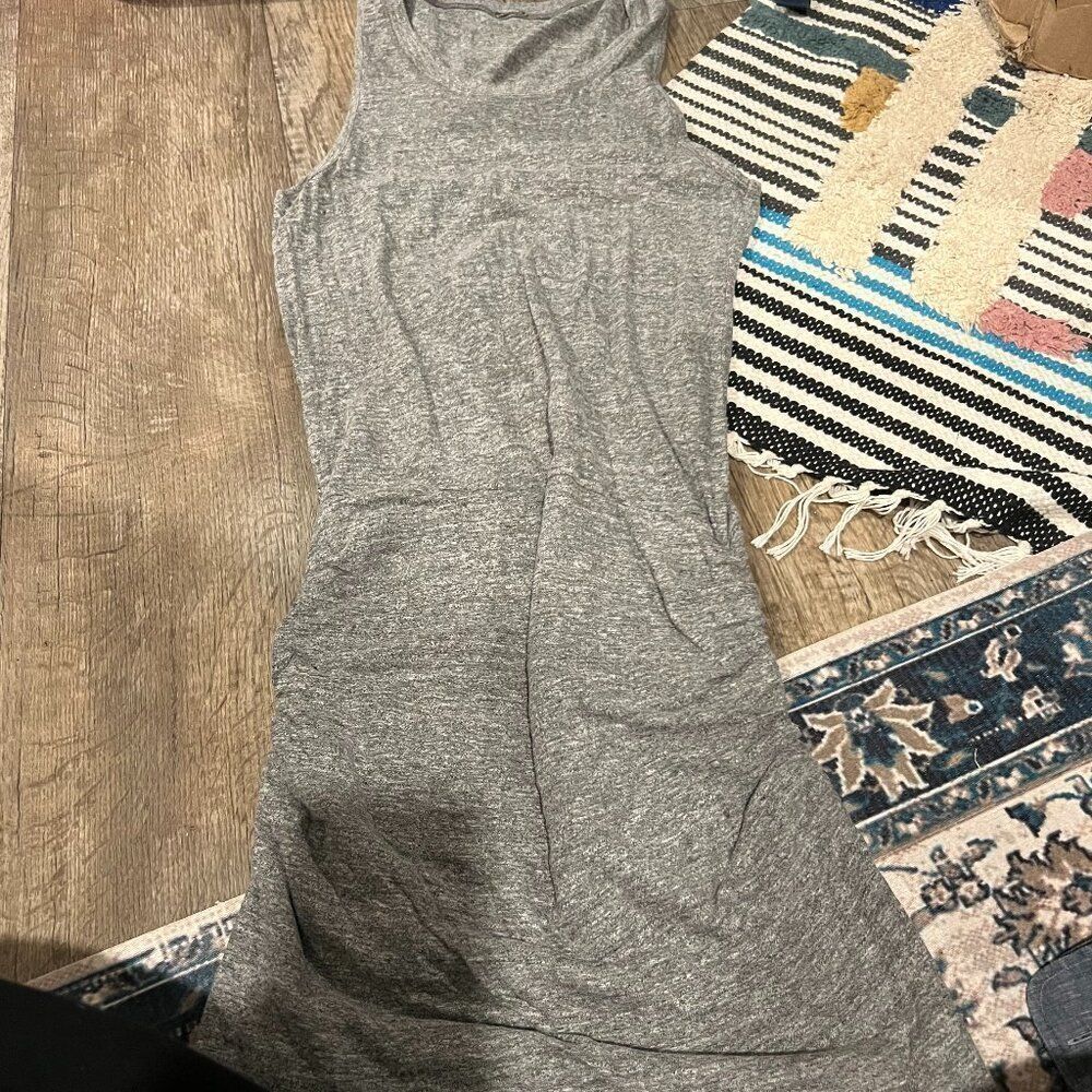 Monrow xs grey mini dress